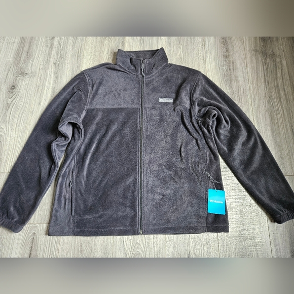 Columbia Other - Columbia Mens Black Zip Up Fleece Jacket XL NEW